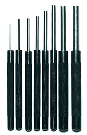 Punch Set Long Pin Series 8pce $18.10